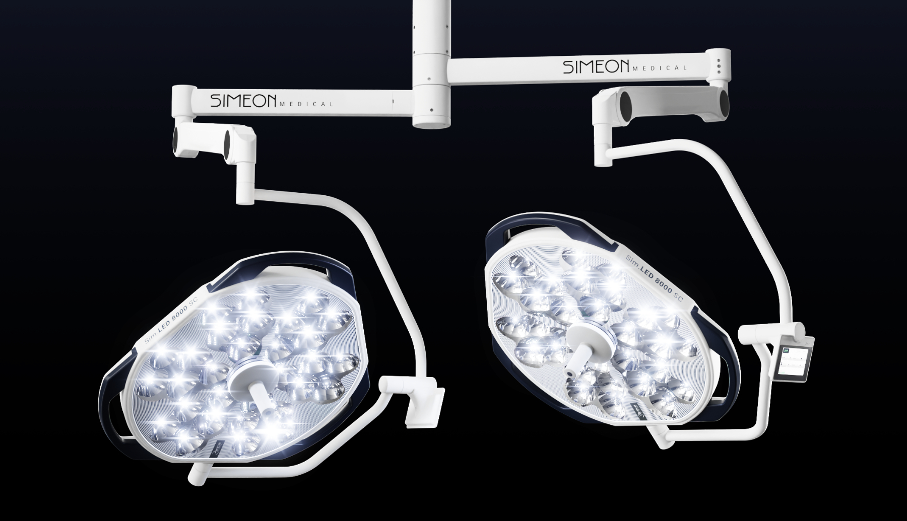 SIMEON Medical Sim.LED 8000 – ausgezeichnetes Industrial Design und UI/UX Gestaltung